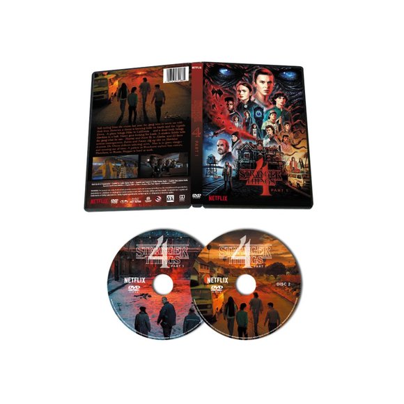 Stranger Things Season 4 DVD  Volume 1 and  volume 2 New Sealed Region - Picture 2 of 3